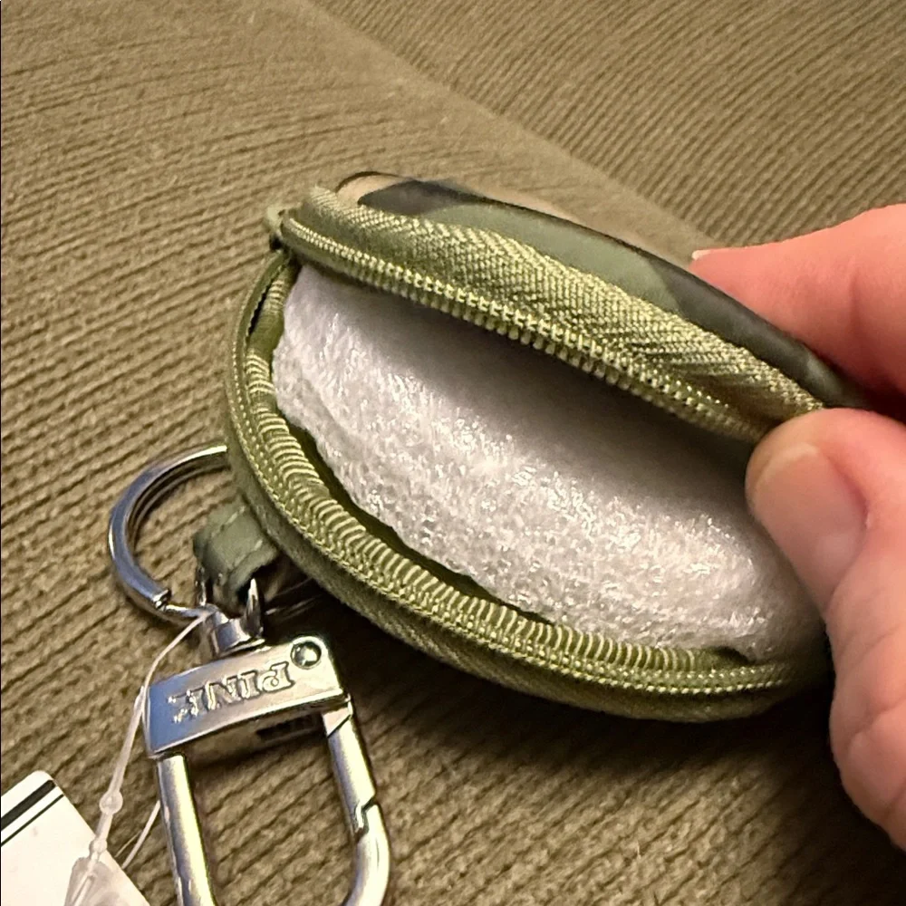 BNWT- PINK Victoria's Secret Camouflage Coin Pouch, Bag Charm